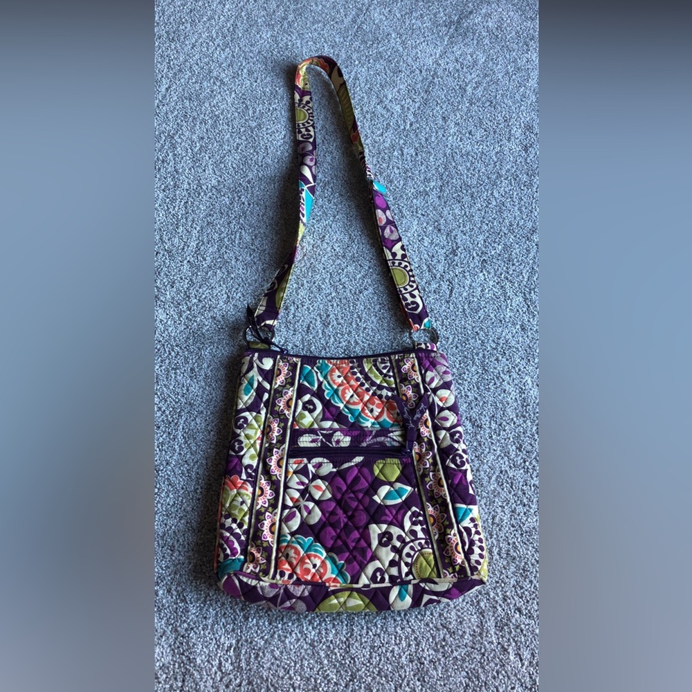 Like New “Plum Crazy” Vera Bradley Crossbody